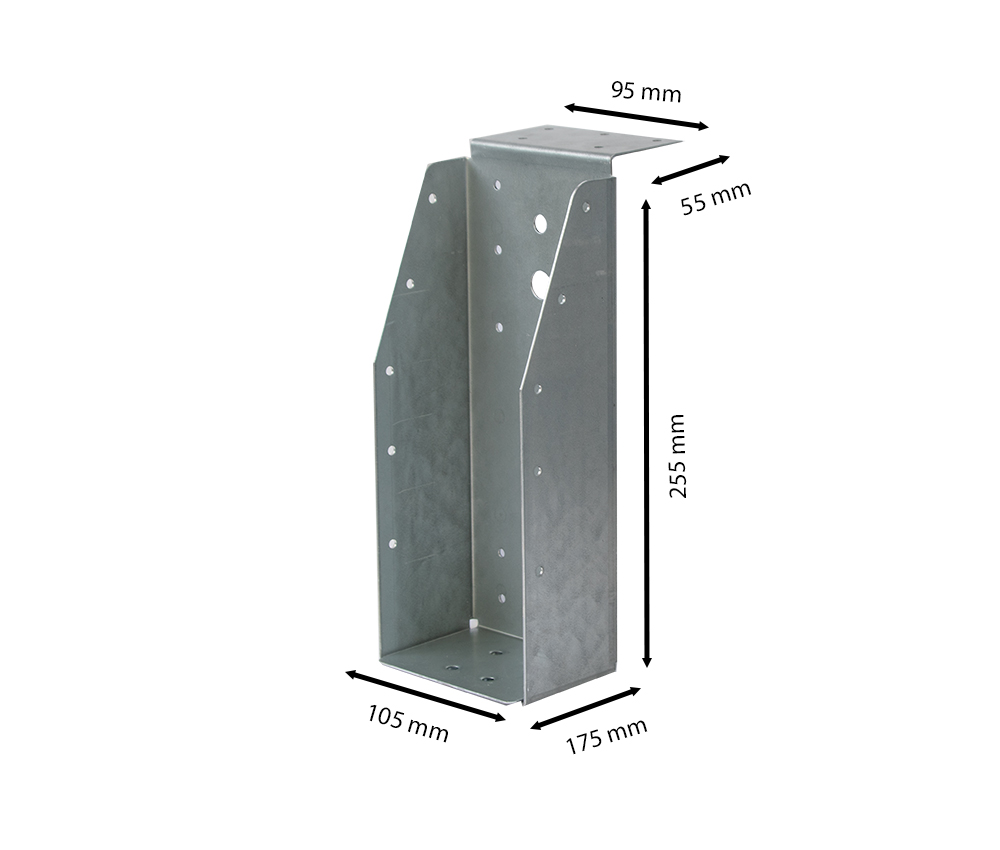 Balkdrager Verzinkt  voor 100 x 250 mm Balken Kopen Wovar